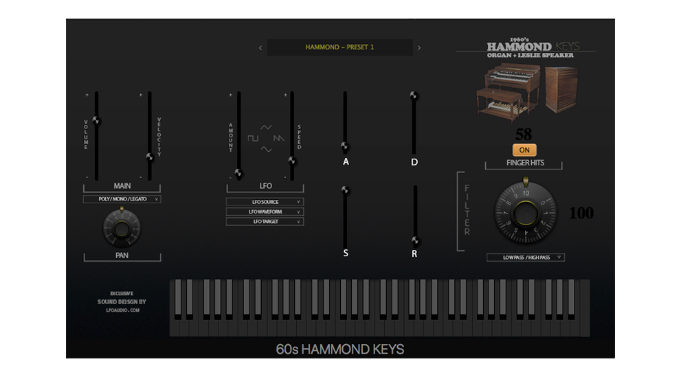 1960's Hammond Keys – Lfoaudio