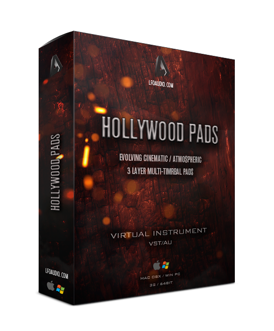 Hollywood pads vst plugin au synthesizer string pad